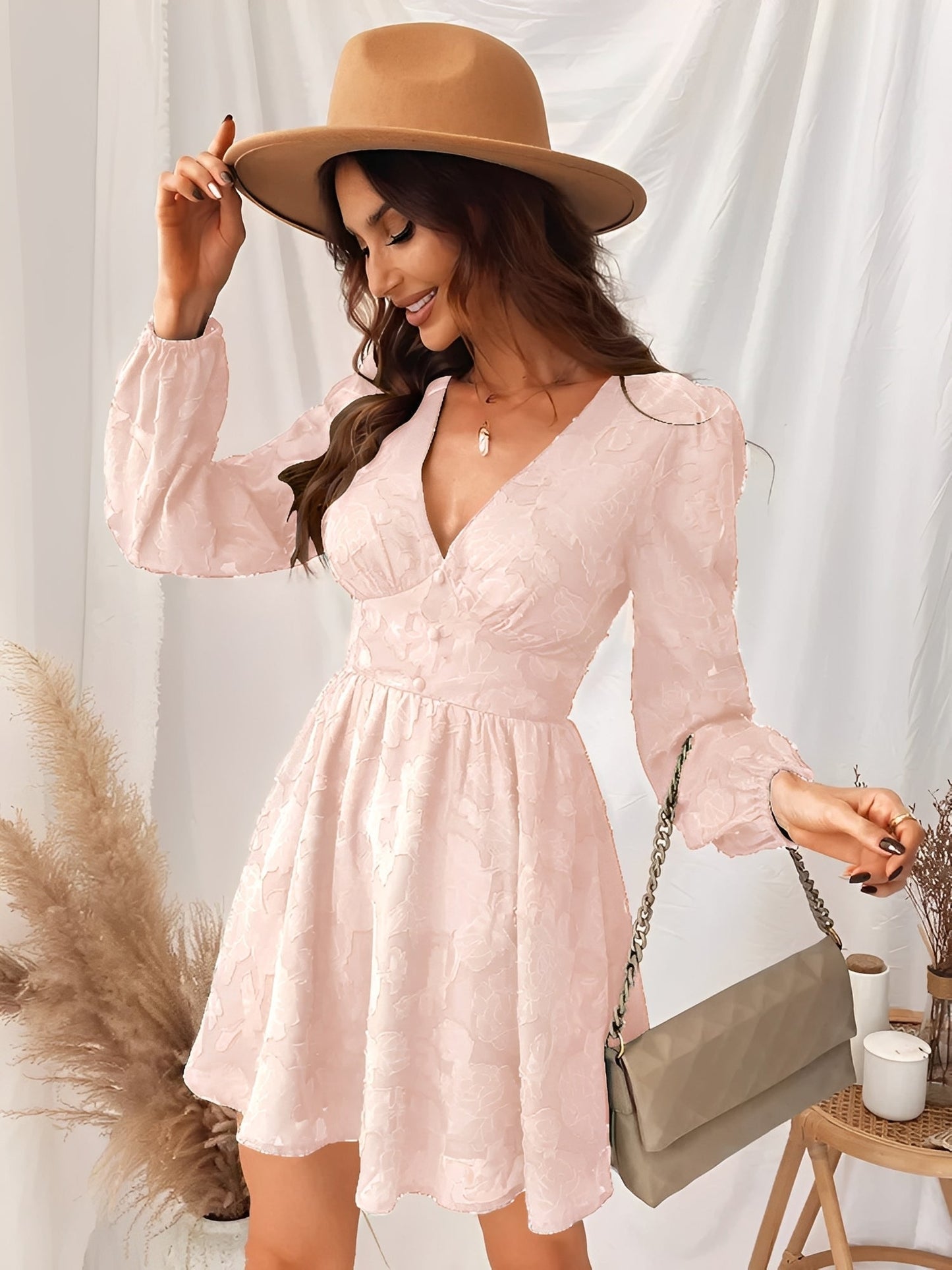 Thea - Elegantes A-Linien-Minikleid für Damen