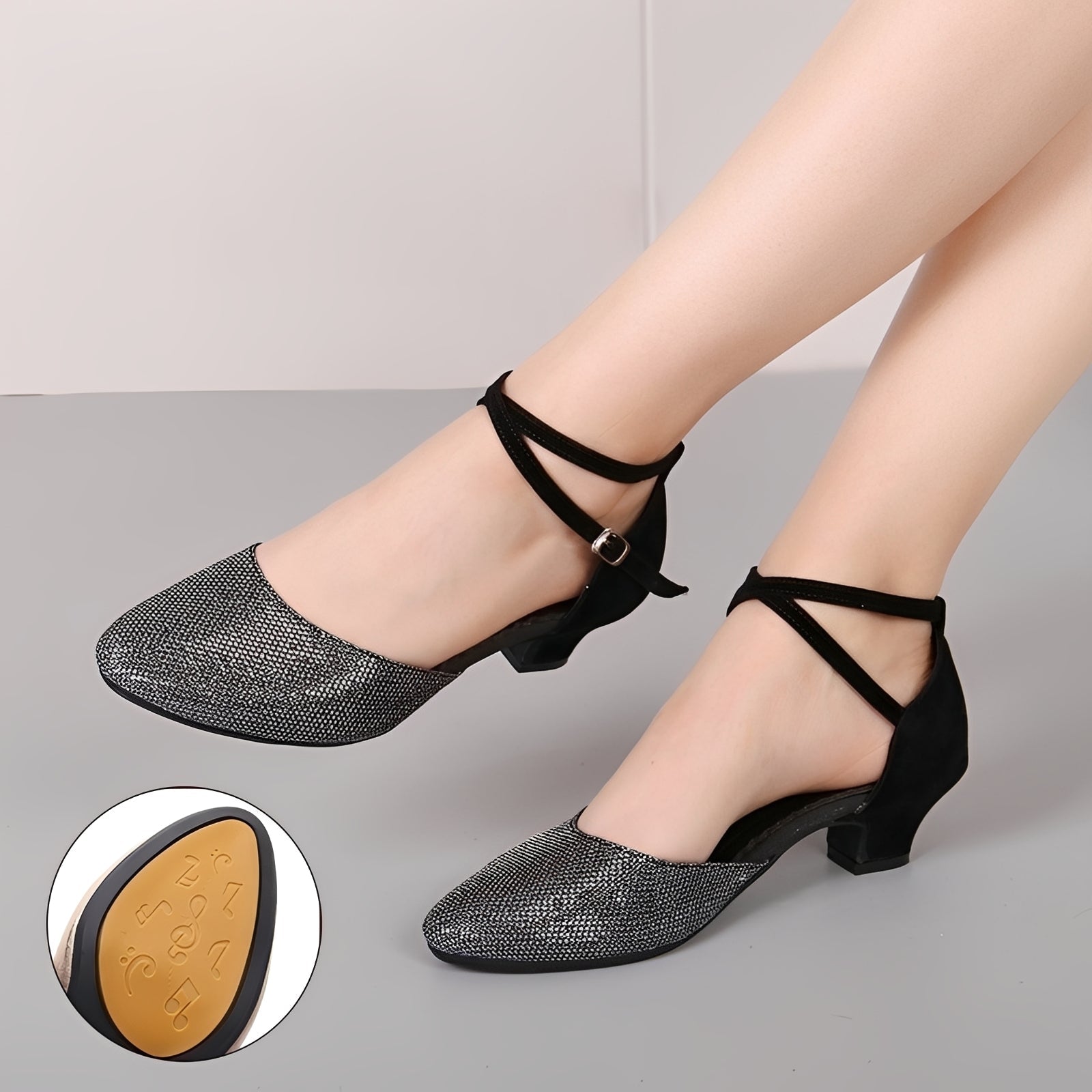 Carrie - Funkelnde Damensandalen