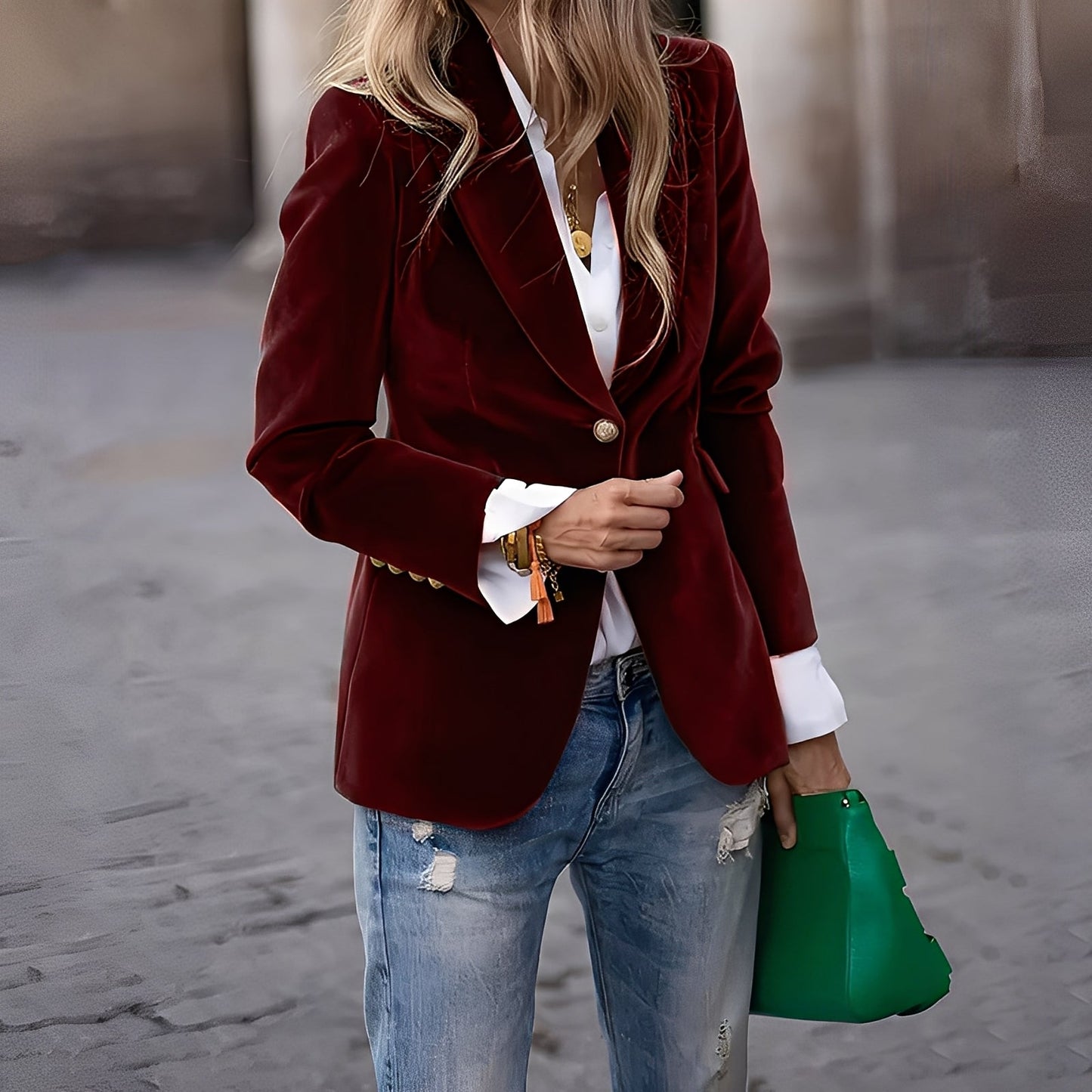 Alise - Stylischer Blazer mit schmaler Passform