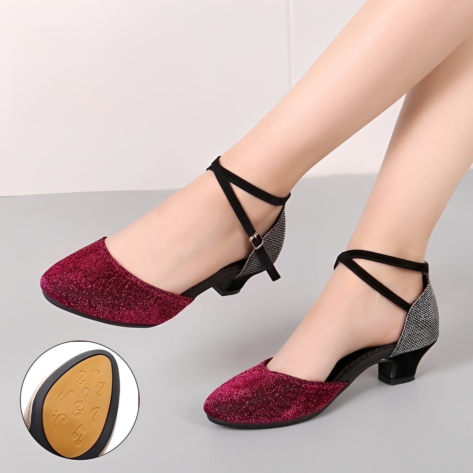 Carrie - Funkelnde Damensandalen