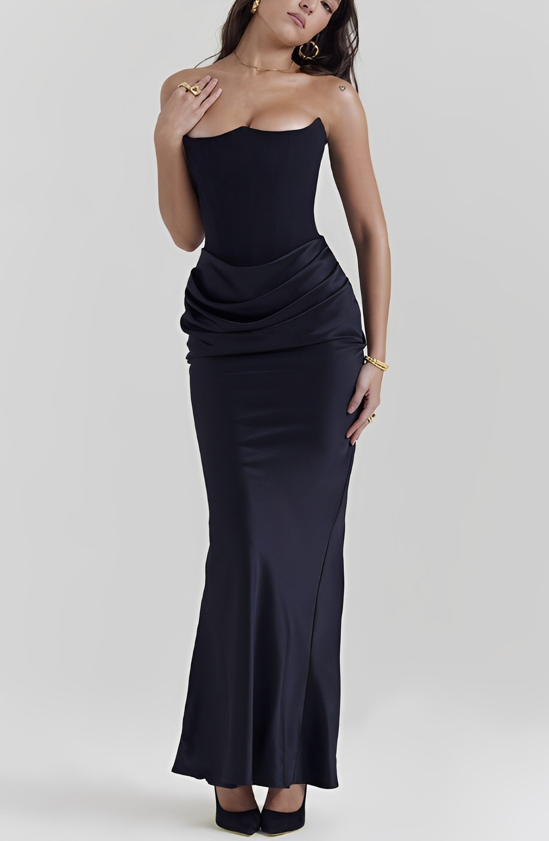 Julie - Elegantes, figurbetontes Korsettkleid für Damen