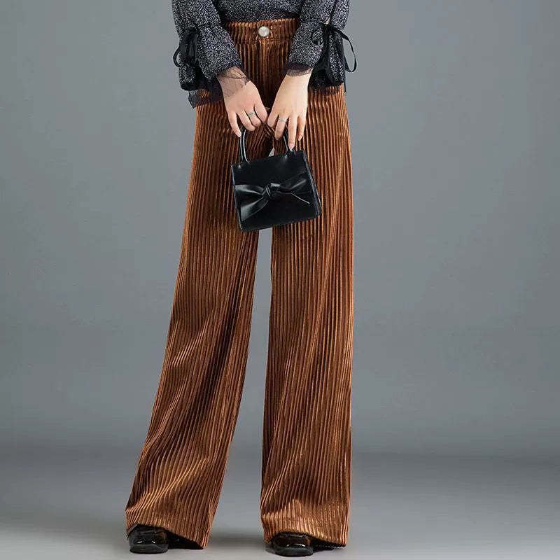 Casey - Elegante, weite Cordhose für Damen