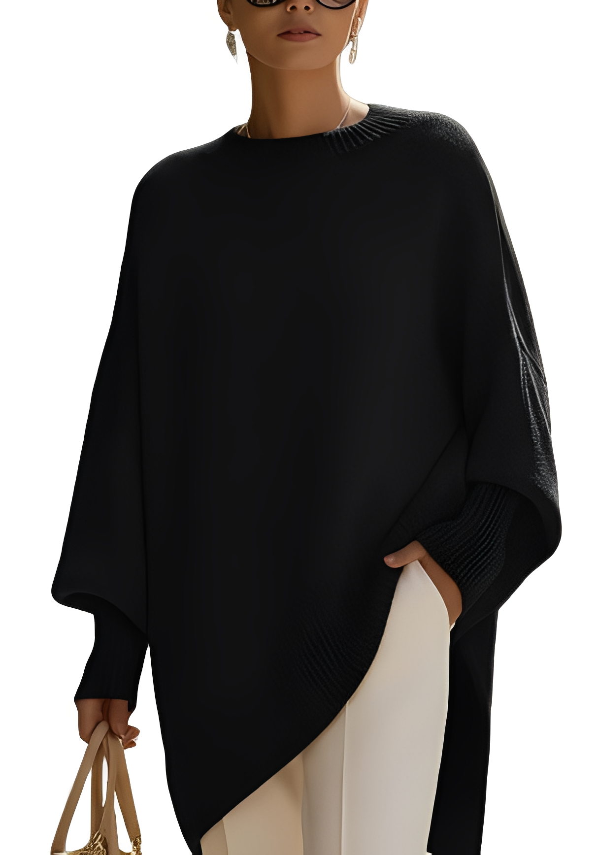 Pamella - Stylischer Kaschmir-Oversize-Pullover für Damen