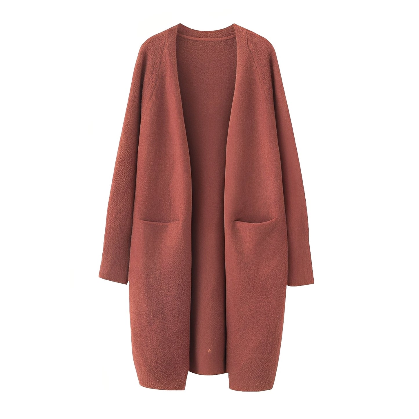 Claudie - Langer klassischer Cardigan für Damen
