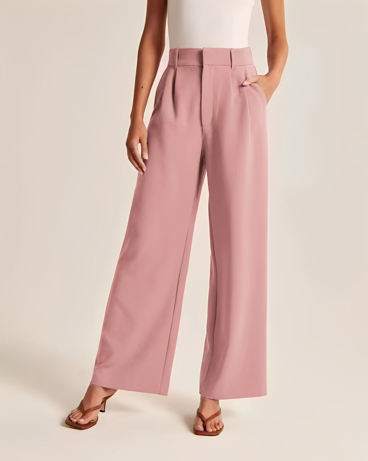 Ruth - Elegante Hose mit weitem Bein für Damen
