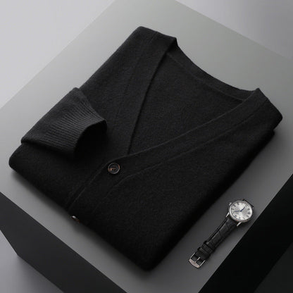 Anton - Moderner Wollcardigan für Herren