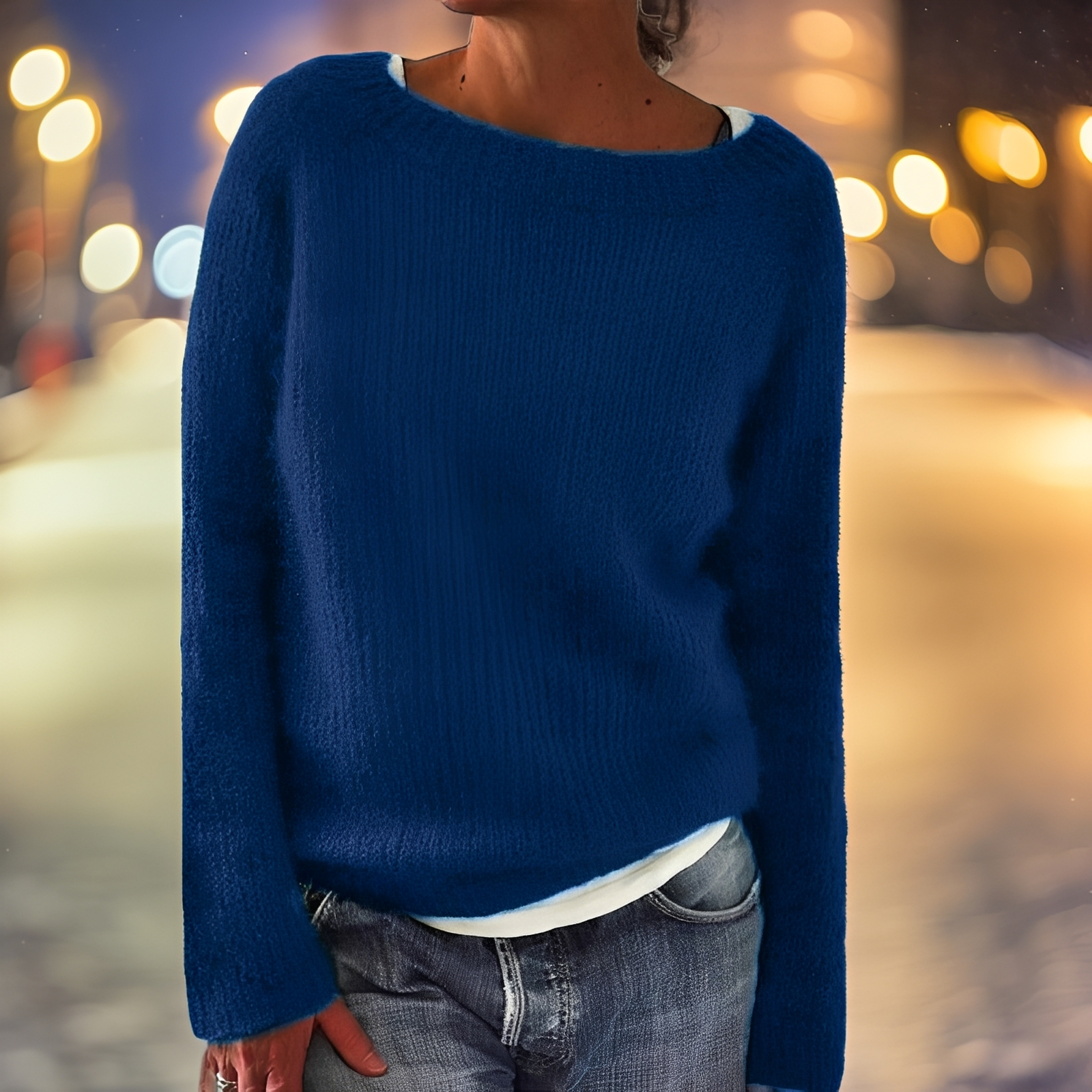 Abeeha - Damenpullover mit komfortablem Schnitt