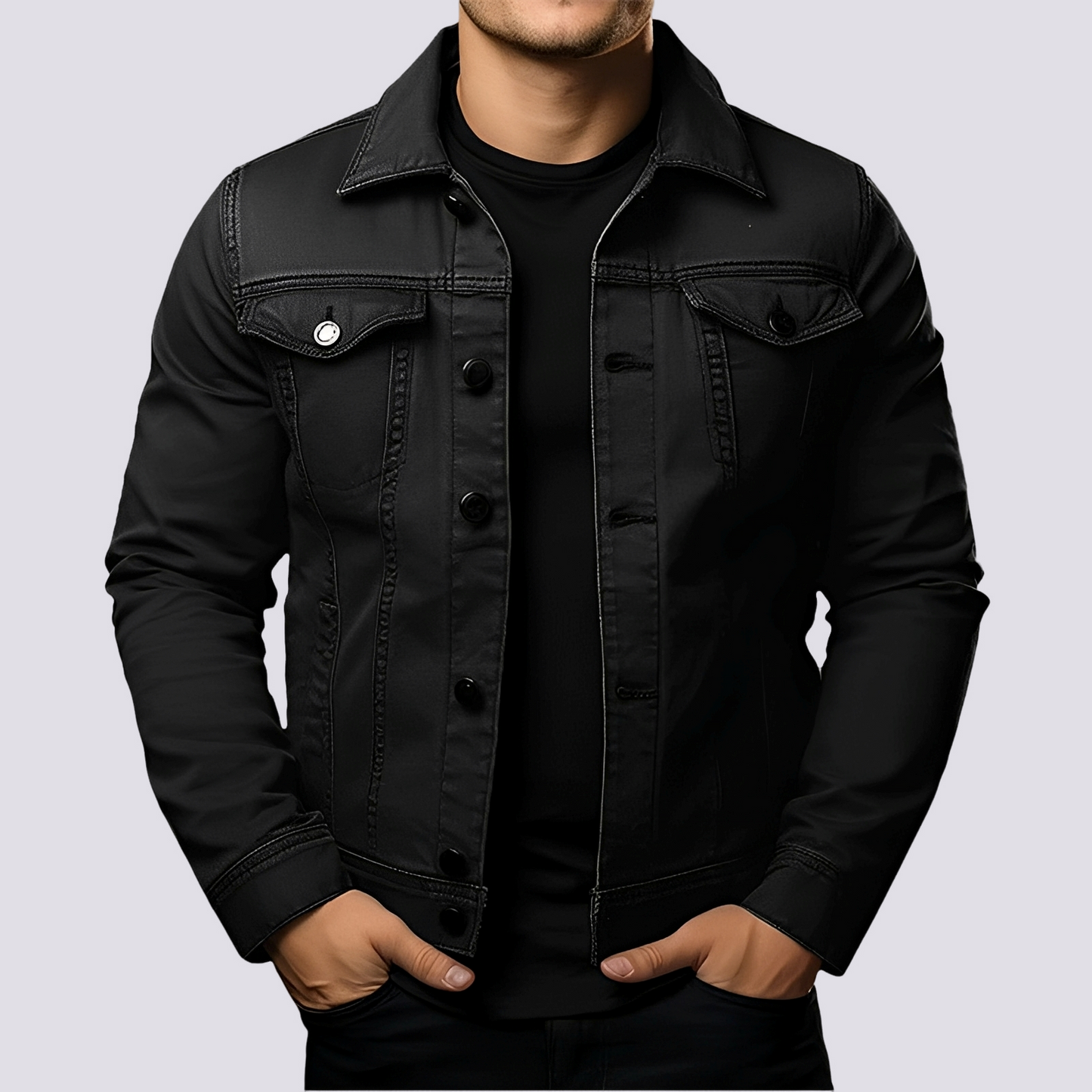 Layton - Lässige Jeansjacke für Herren