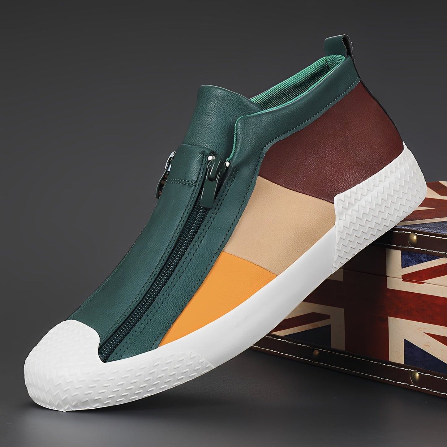 Alex - Elegante Sneaker mit Color-Blocking für Männer