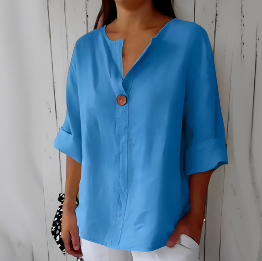 Stephanie - Lässige und weite Bluse für Damen