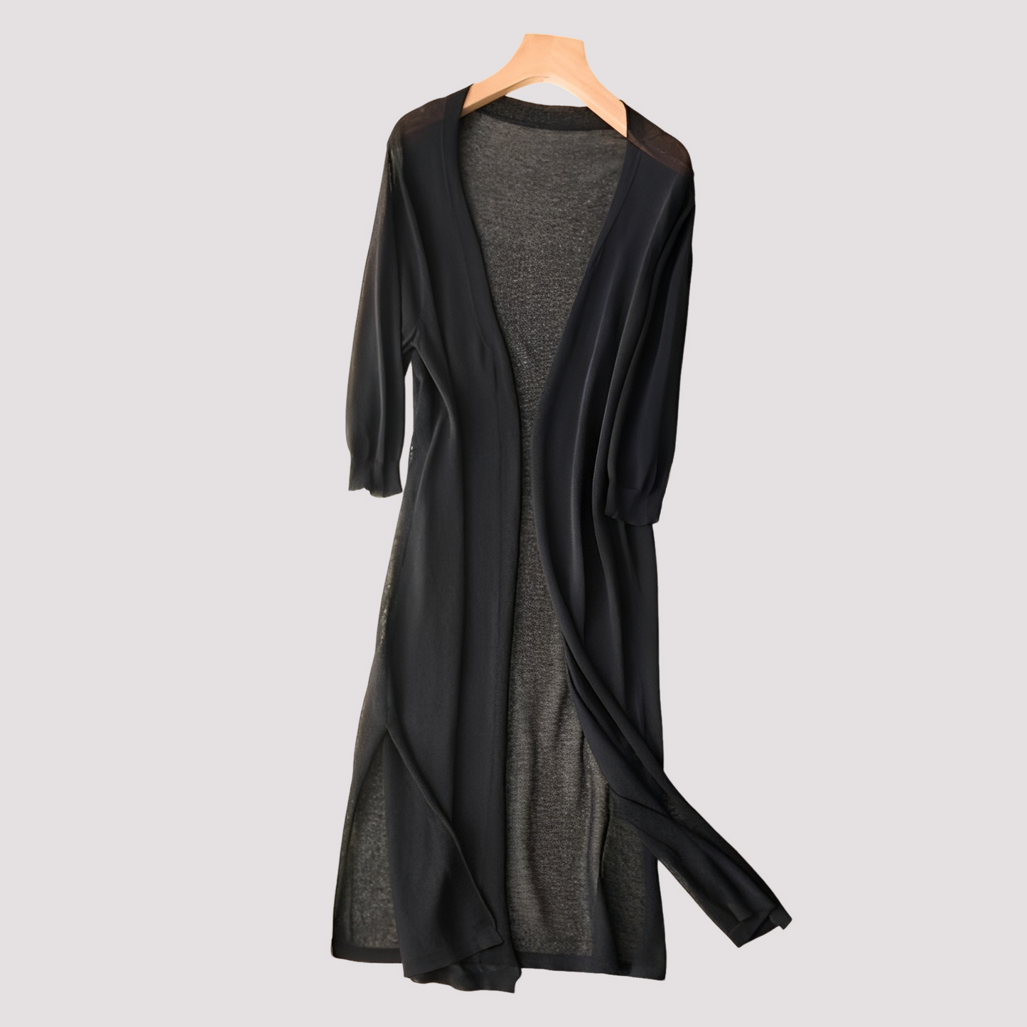 Fannie - Langer lässiger Cardigan für Damen