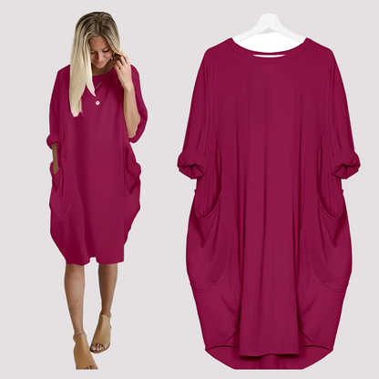 Kate - Lässiges und weites Kleid für Damen