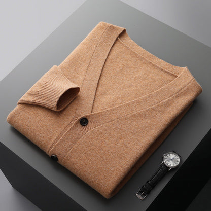 Anton - Moderner Wollcardigan für Herren