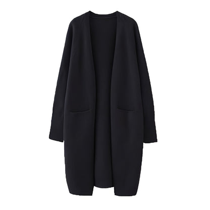 Claudie - Langer klassischer Cardigan für Damen