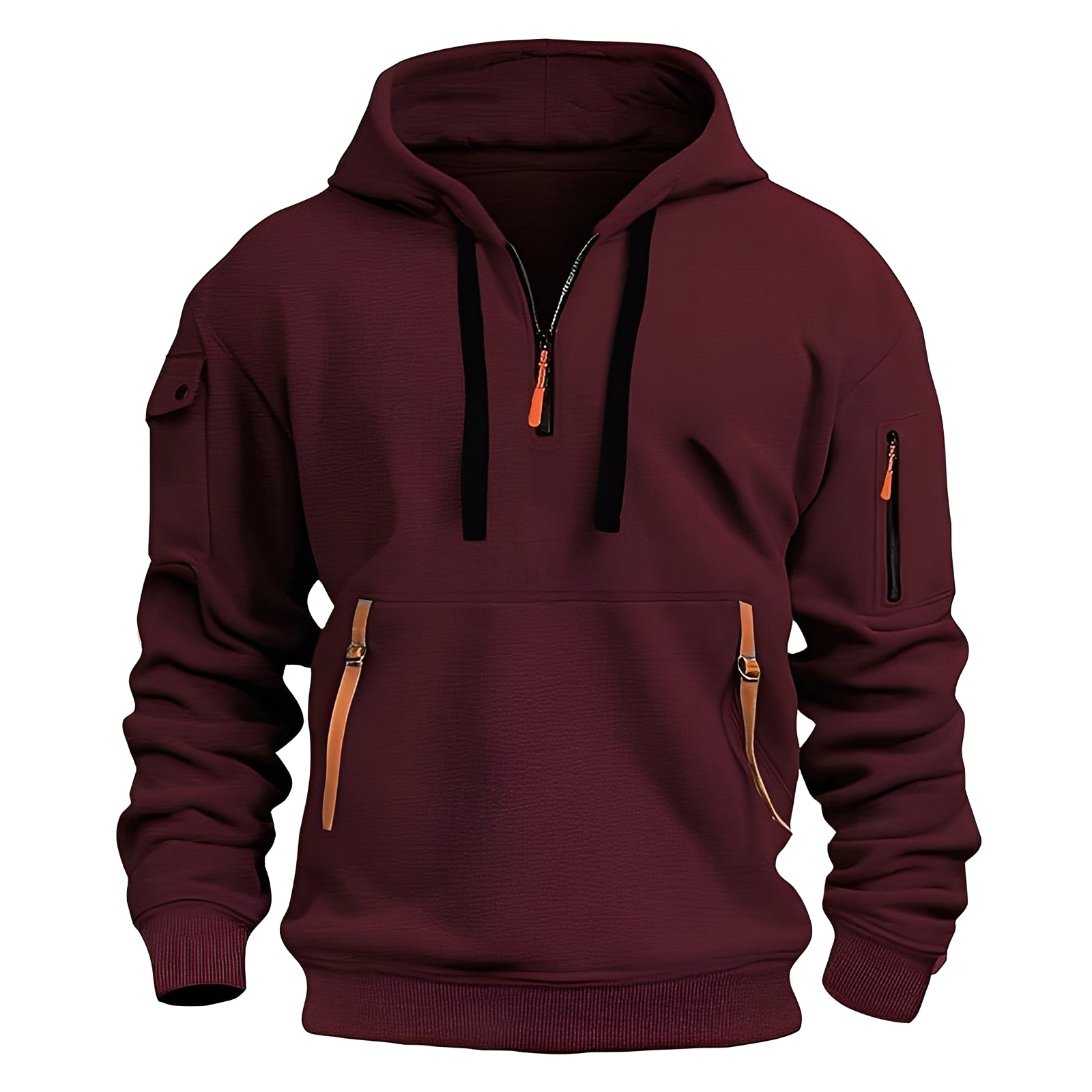 Burton - Moderner Hoodie mit halbem Reißverschluss