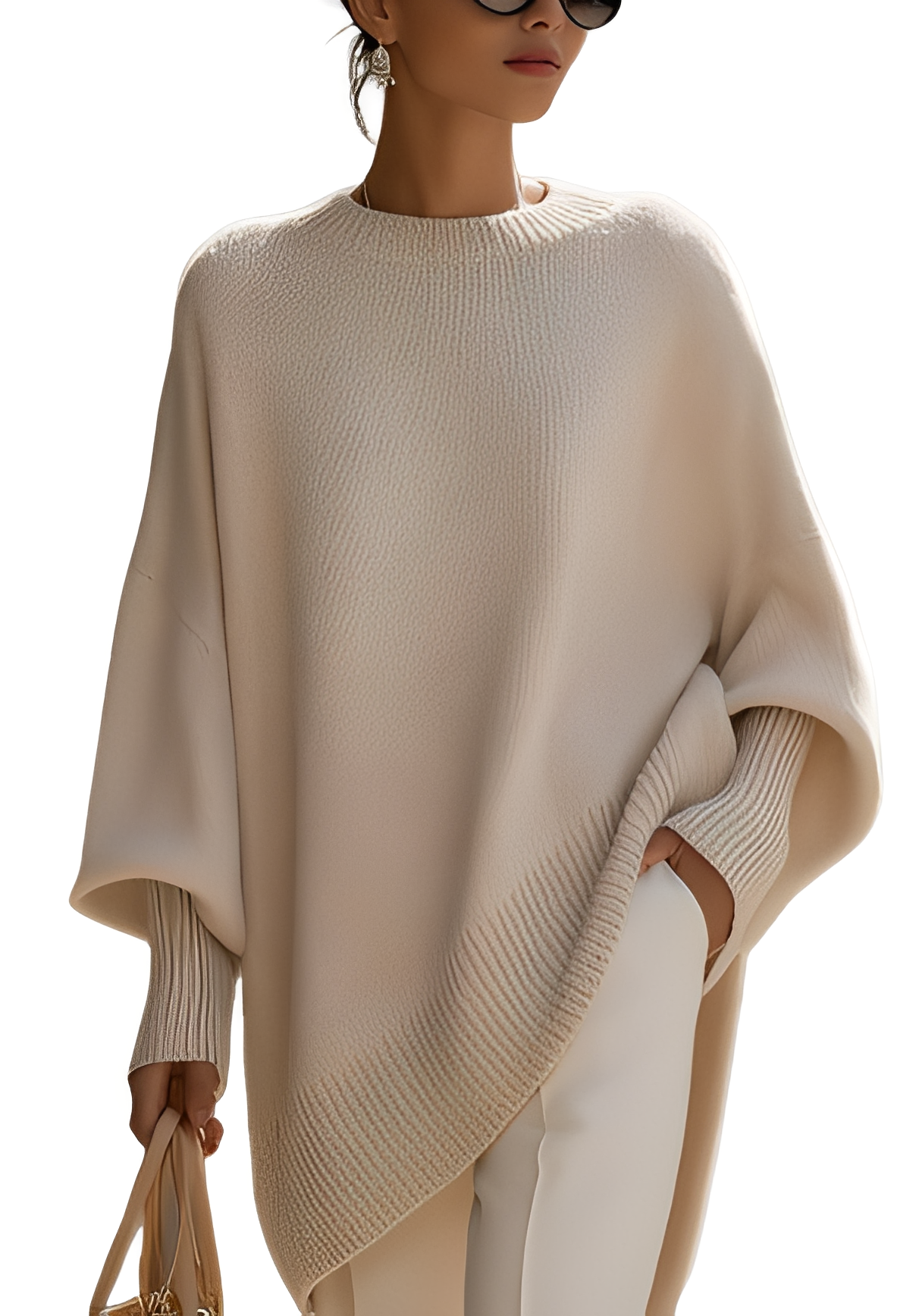 Pamella - Stylischer Kaschmir-Oversize-Pullover für Damen