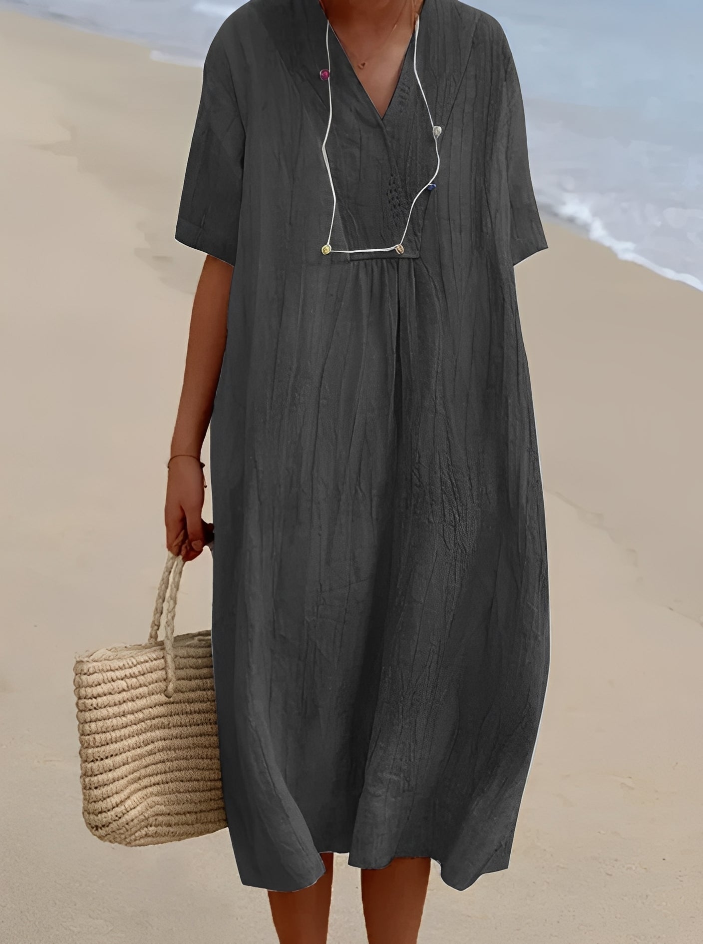 Abigail - Lässiges und weites Kleid für Damen