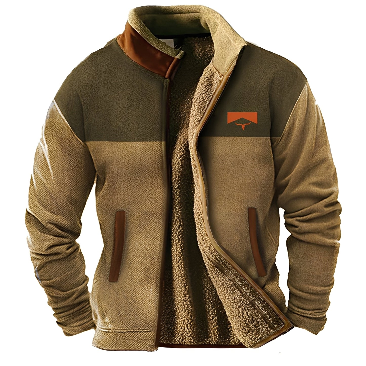Todd - Stilvolle, warme Herren-Fleecejacke