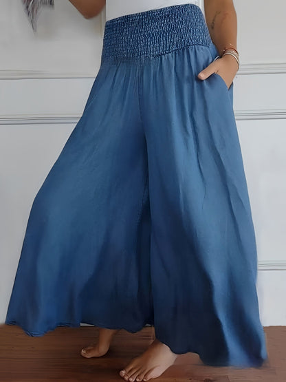 Halle - Lässige, weite Hose mit Taschen für Damen