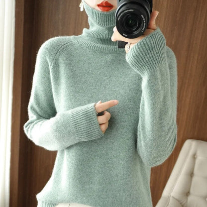 Jessel - Bequemer Damen-Rollkragenpullover