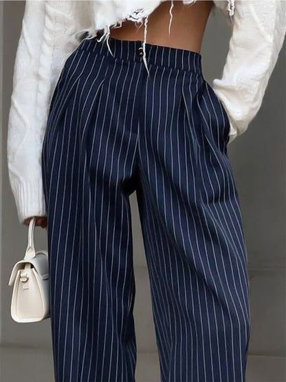 Diana – Streifenplisséhose