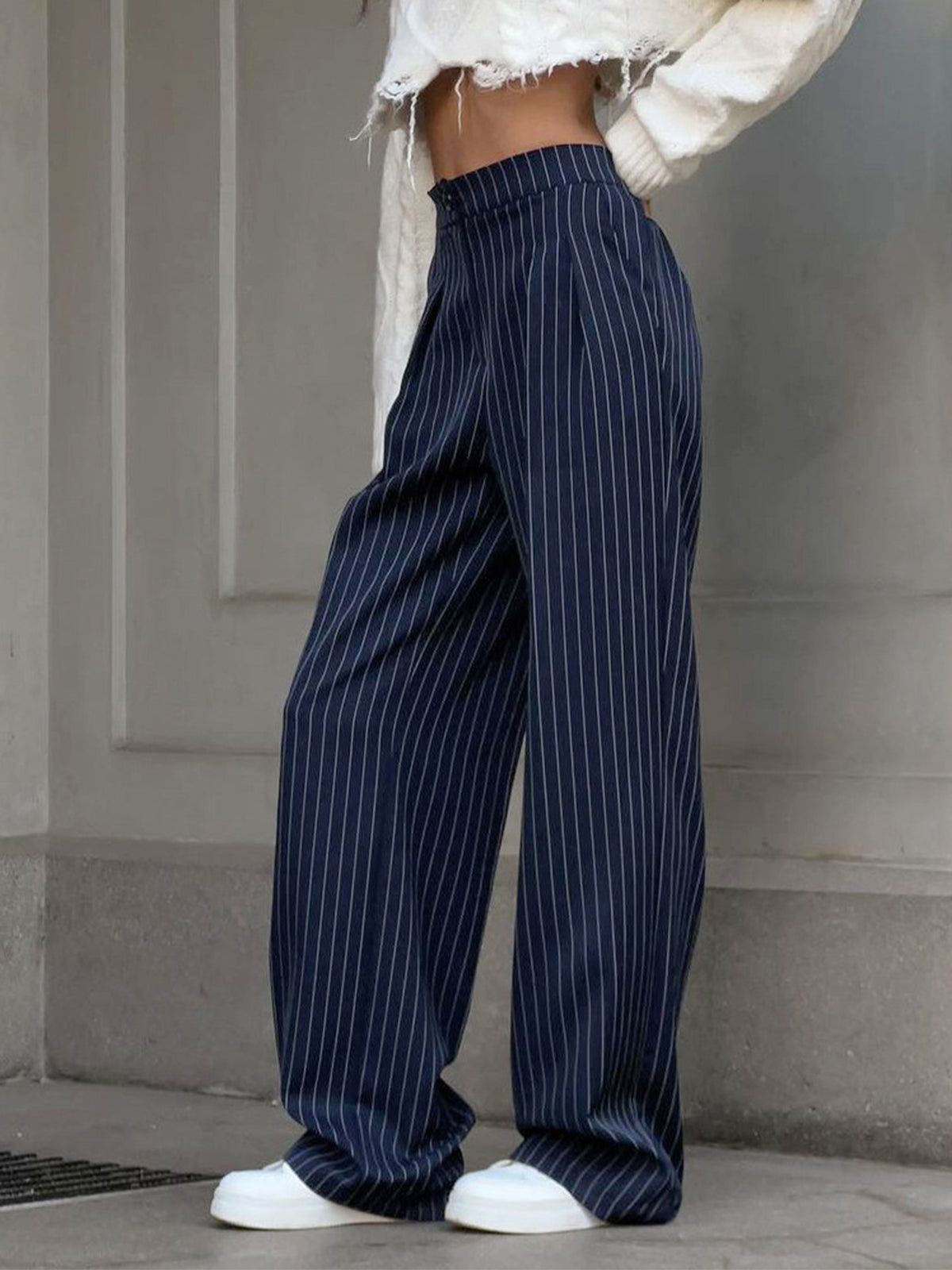 Diana – Streifenplisséhose