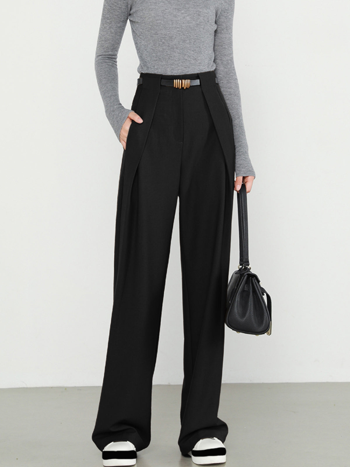 Lina – Hose mit geradem Schnitt und Taschen