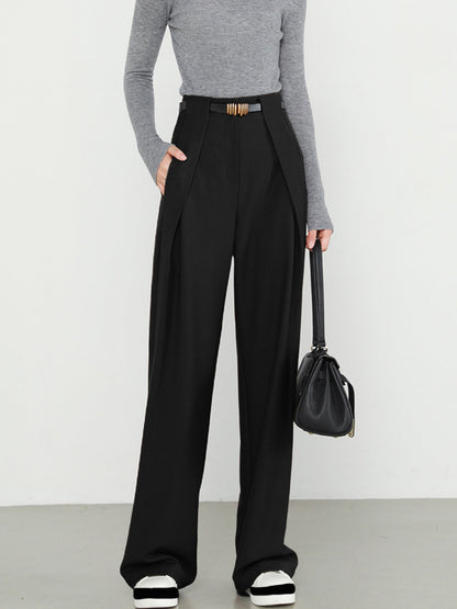 Lina – Hose mit geradem Schnitt und Taschen