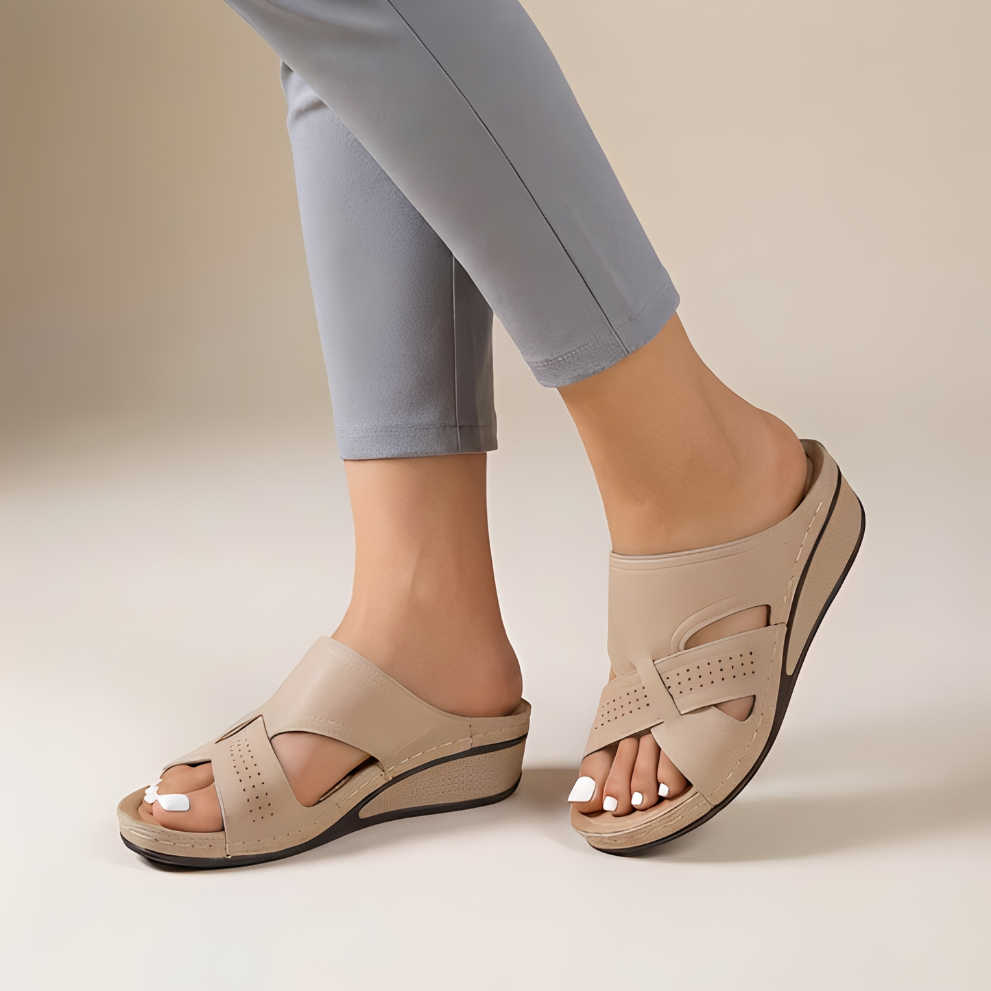 Oddette - Riemensandalen mit offenem Zehenbereich für Damen