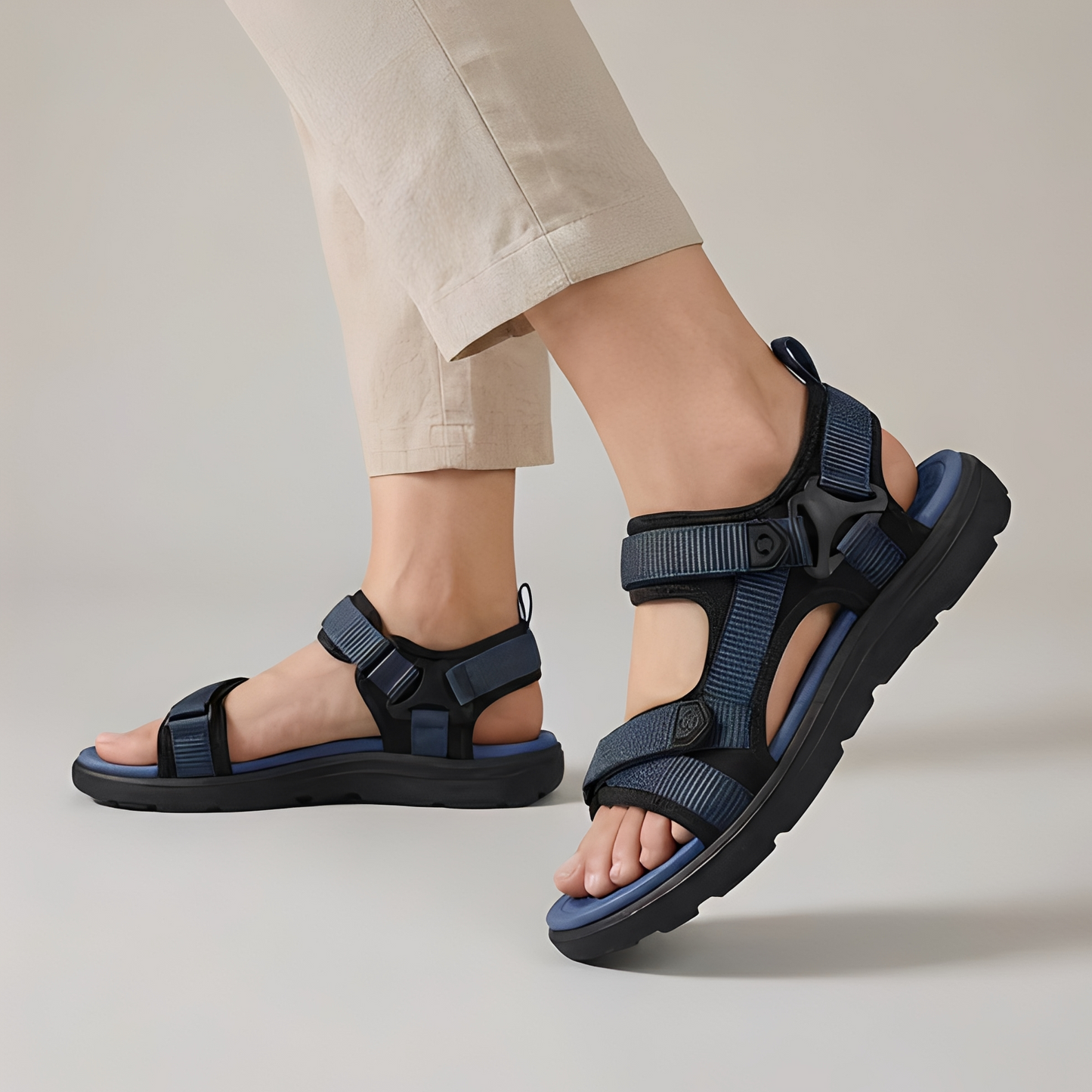 Jacob - Verstellbare Riemensandalen für Herren