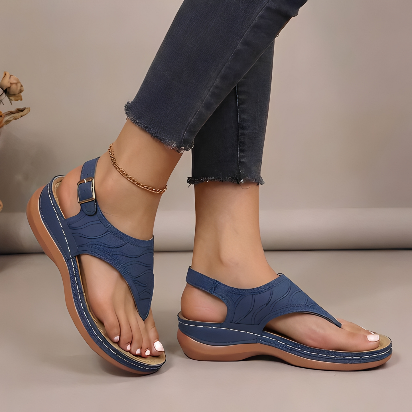 Shynah - Bequeme Sommersandale für Damen