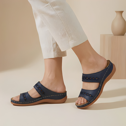 Aryan - Bequeme Sommersandalen mit Riemen für Damen