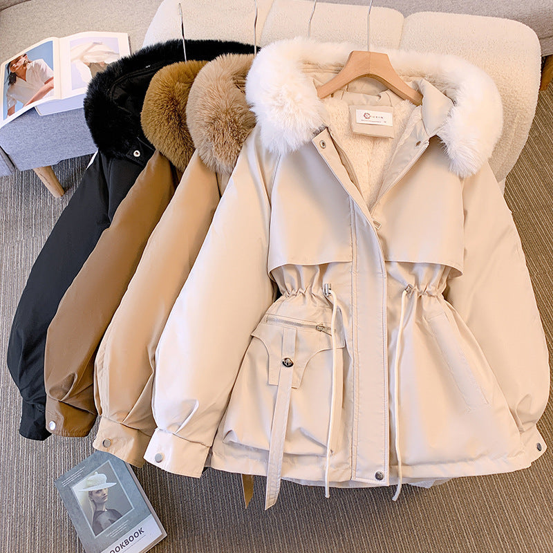 Cloe – Damen-Daunenjacke mit abnehmbarem Kragen