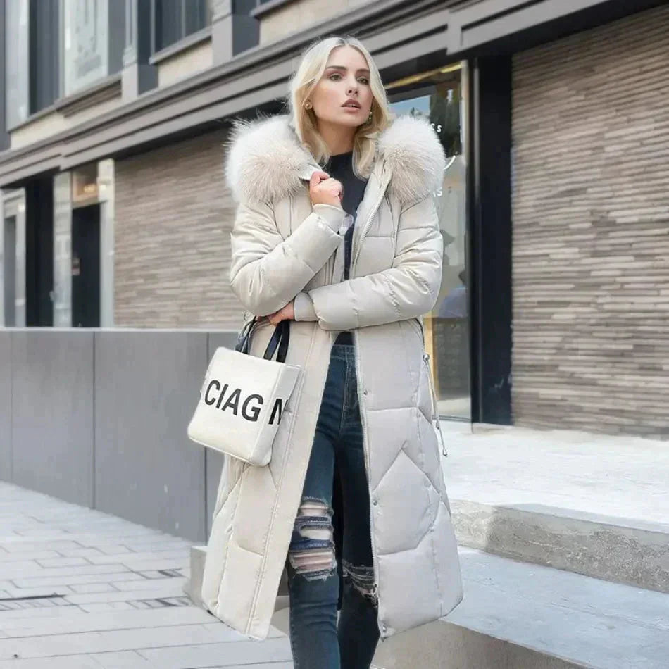 Fara – Damen-Daunenmantel im italienischen Design