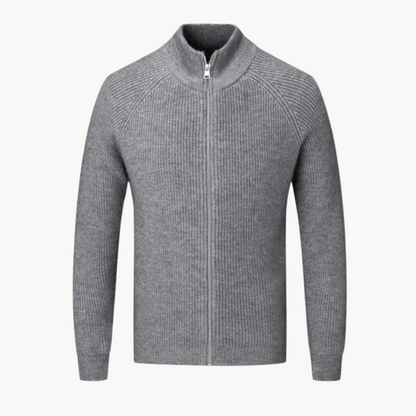 Sebastian – Pullover mit vollem Reißverschluss