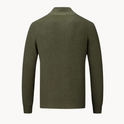Sebastian – Pullover mit vollem Reißverschluss