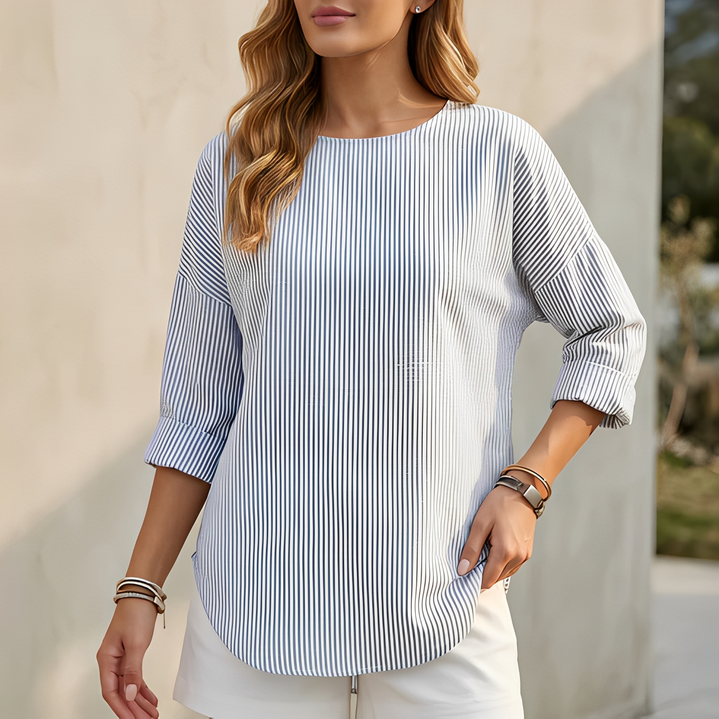 Lolitah - Weite Sommerbluse für Damen