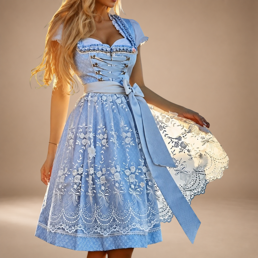 Kezia - Elegantes, traditionelles Oktoberfest-Kleid-Set