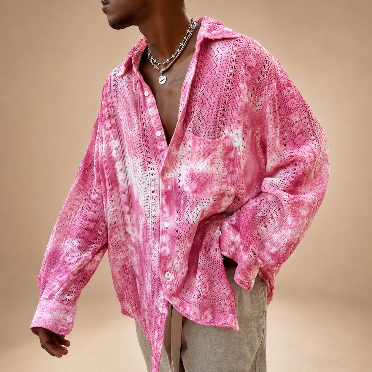 Jovan - Leichtes Hollow-Shirt