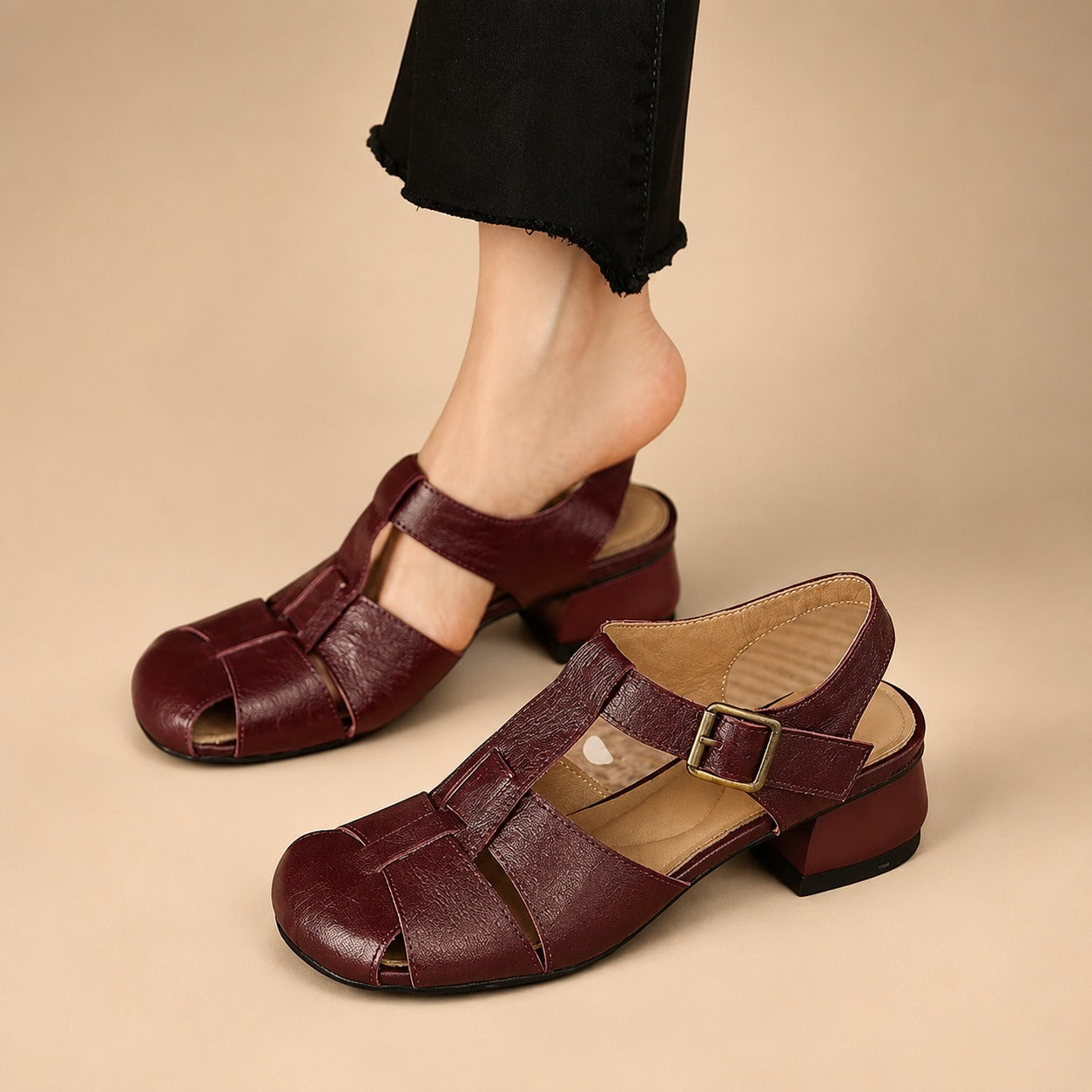 Lenny - Bequeme Sandalen mit weichem Fußbett