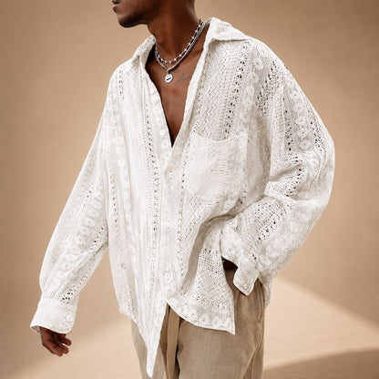 Jovan - Leichtes Hollow-Shirt