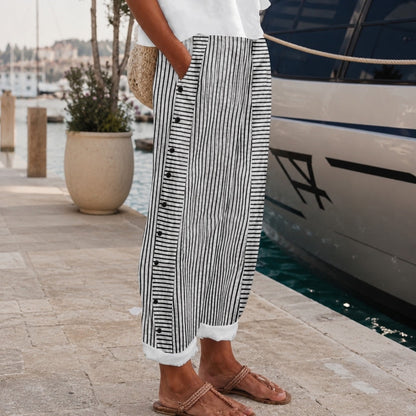 Rachael - Locker geschnittene Hose mit Seitentaschen