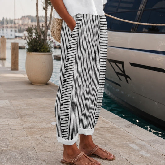 Rachael - Locker geschnittene Hose mit Seitentaschen