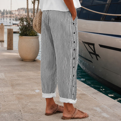 Rachael - Locker geschnittene Hose mit Seitentaschen