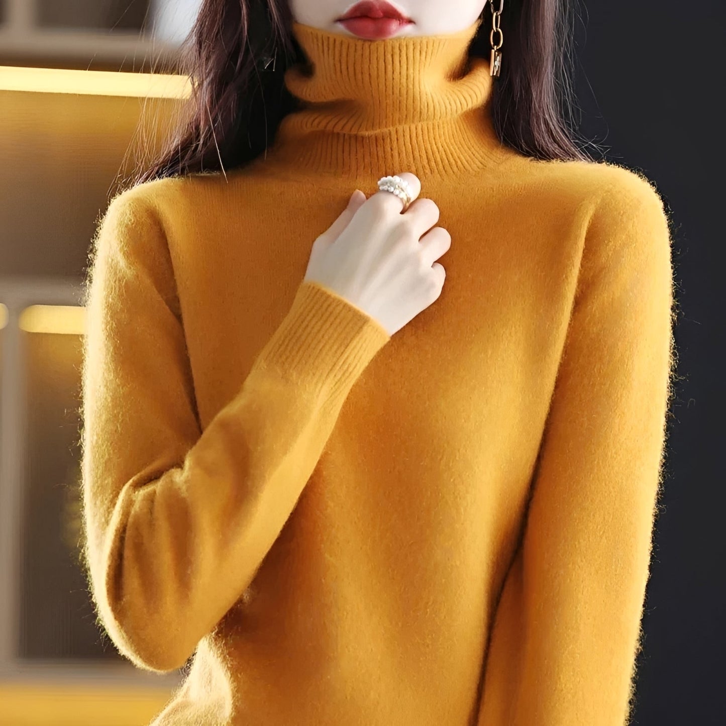 Letizia - Edler Rollkragenpullover
