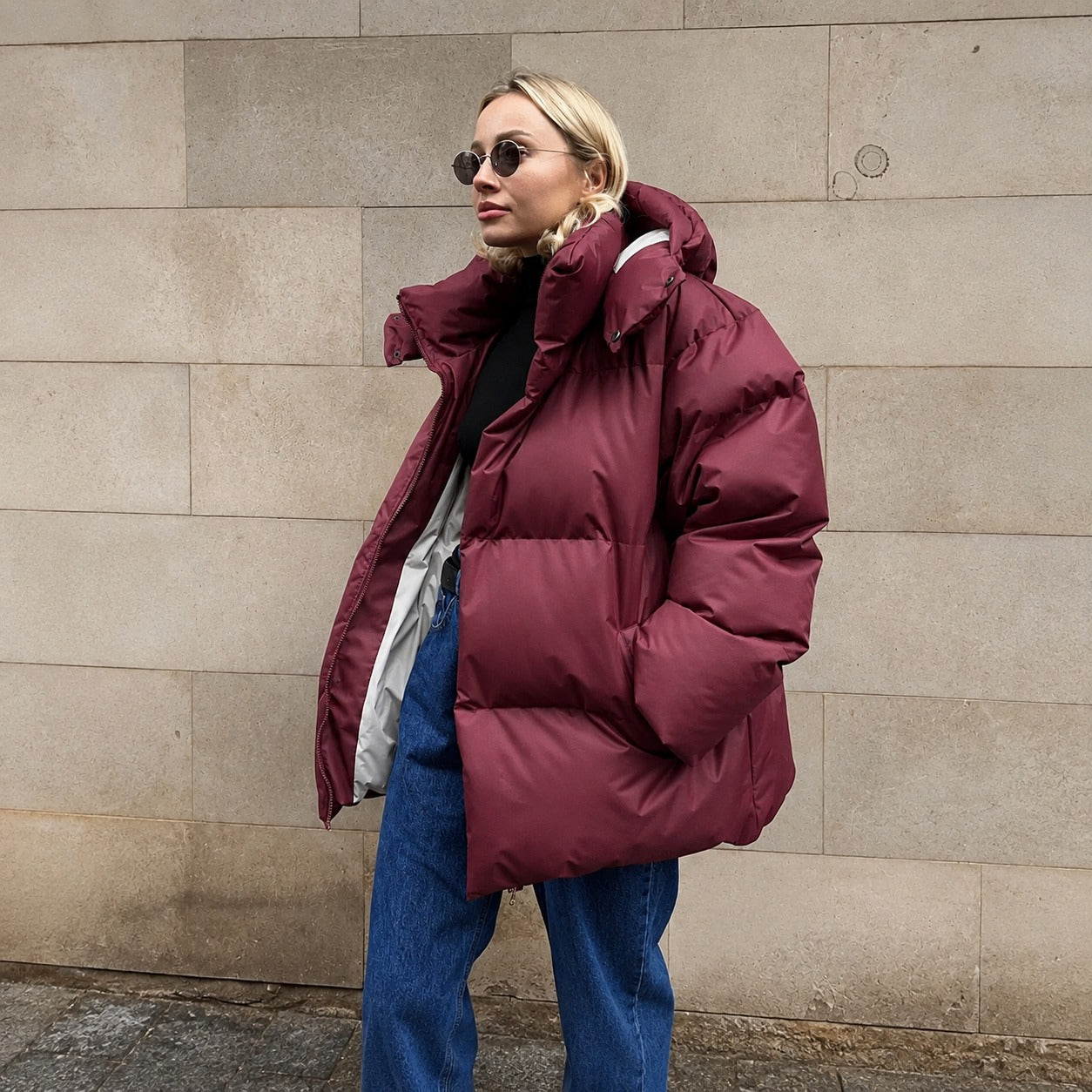 Natalia - Gemütliche Kapuzenjacke