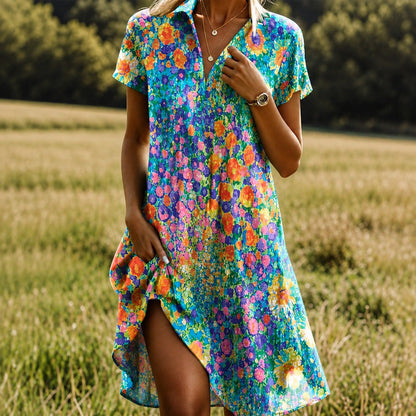 Carrie - Elegantes Boho-Kleid