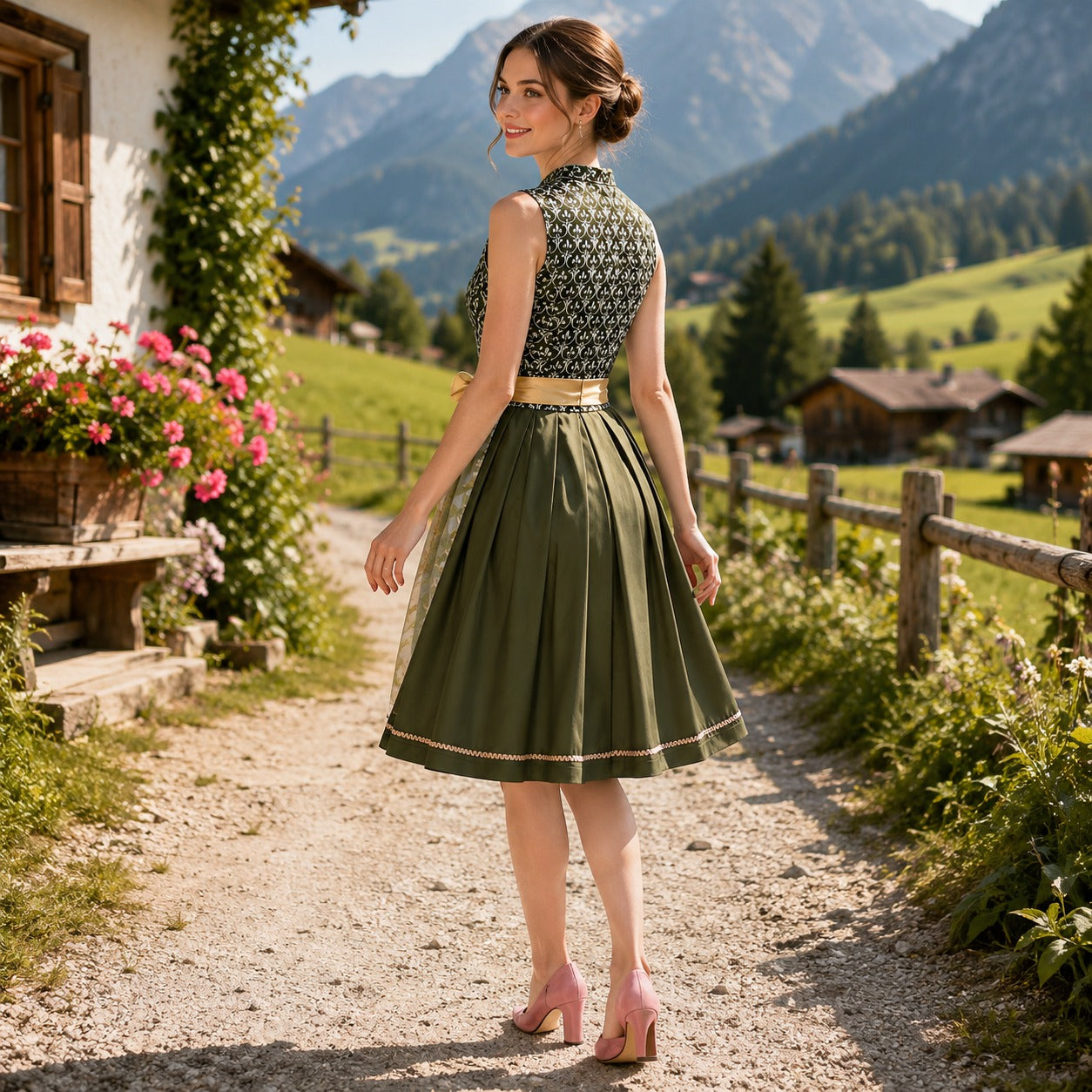Pamela - Stilvolles Dirndl für das Oktoberfest