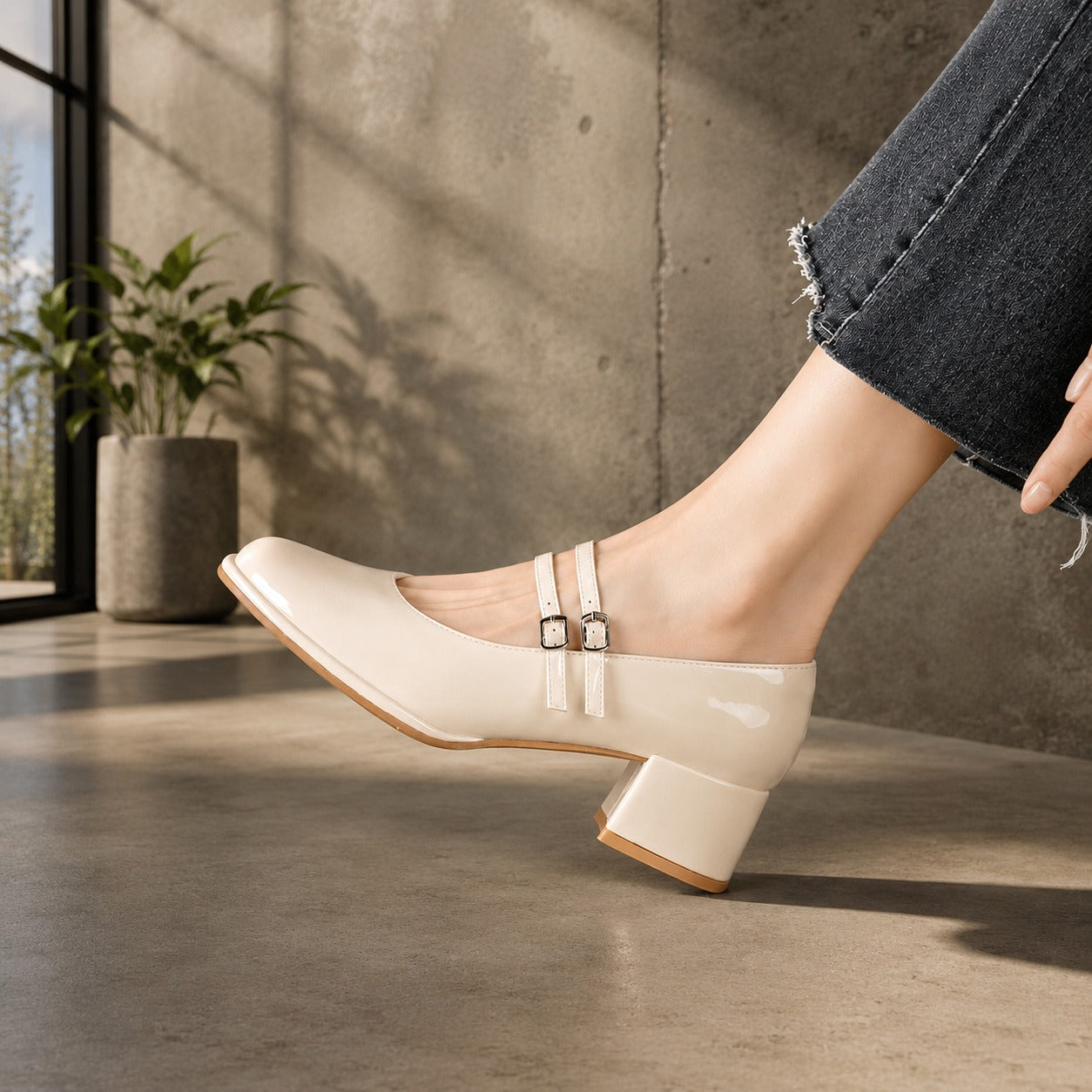 Curtis - Exquisite Sandalen mit Blockabsatz