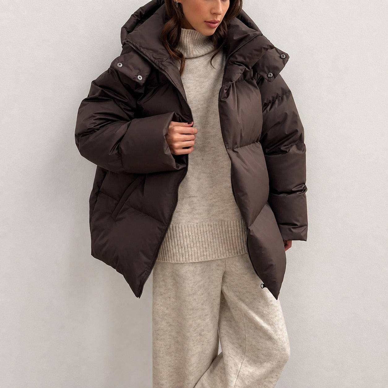 Natalia - Gemütliche Kapuzenjacke